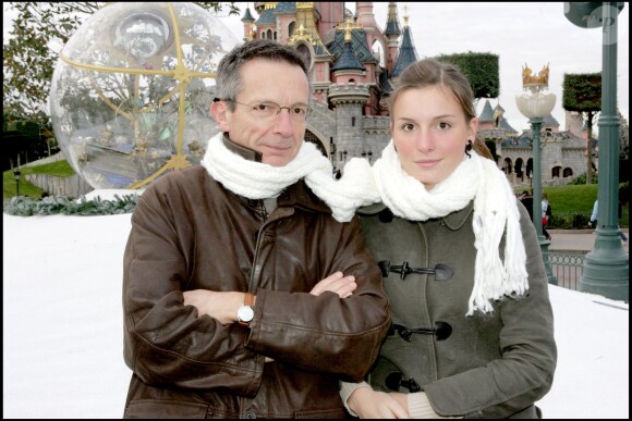 Patrice Leconte et sa fille Alice à Paris le 18 novembre 2006.