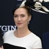 Kate Winslet au 165e "Prix de Diane Longines" à l'hippodrome de Chantilly le 15 juin 2014.