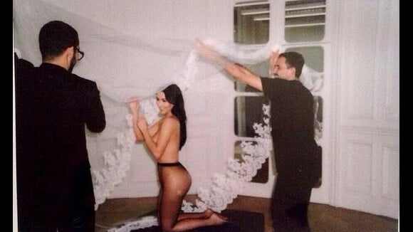 Kim Kardashian : Photo coquine pour l'anniversaire de Riccardo Tisci