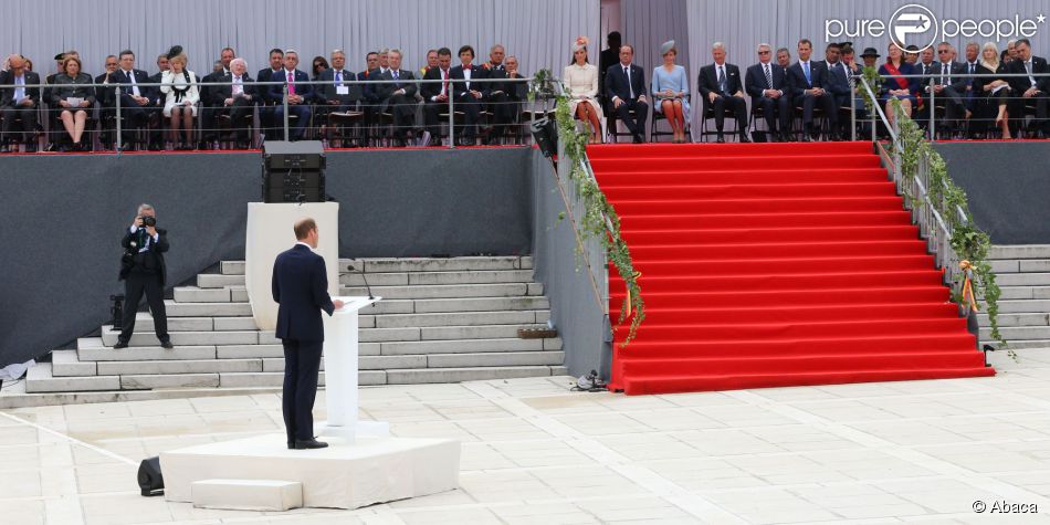 Image de la cérémonie commémorative du centenaire de la Première Guerre mondiale à Liège le 4 août 2014