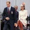 Le duc et la duchesse de Cambridge à Liège le 4 août 2014 pour la cérémonie commémorative du centenaire de la Première Guerre mondiale.