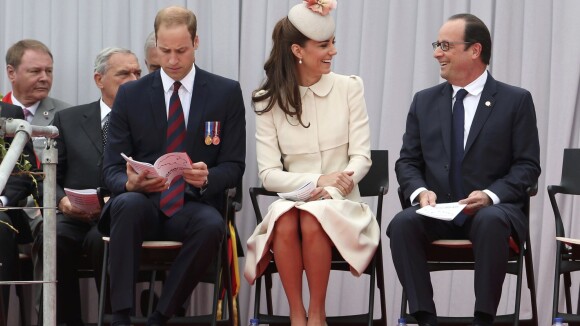 Kate Middleton à Liège : Le baisemain du roi Philippe, les mots de F. Hollande