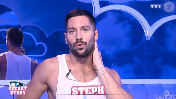 Steph dans la quotidienne de Secret Story 8, sur TF1, le mardi 5 aout 2014