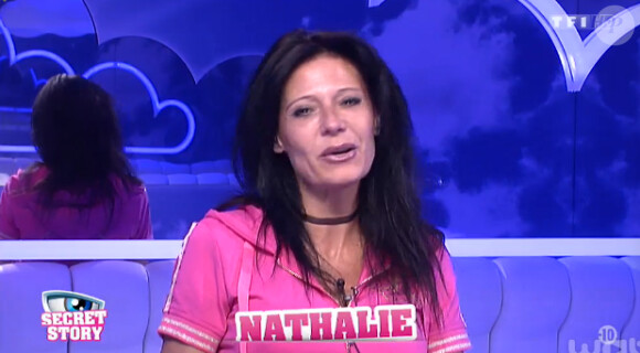 Nathalie dans la quotidienne de Secret Story 8, le mardi 5 aout 2014, sur TF1