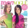 Kendall et Kylie Jenner en couverture du magazine Teen Vogue. Mars 2012.
