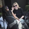 Kirsten Dunst avec une amie à Londres le 11 juin 2014.