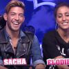 Élodie et Sacha dans la quotidienne de Secret Story 8, sur TF1, le vendredi 8 aout 2014