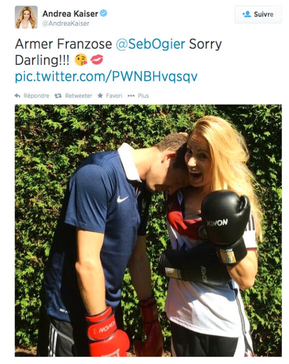 Sébastien Ogier a perdu contre Andrea Kaiser, adversaires en parallèle de la Coupe du monde. Fous amoureux, ils se sont surtout mariés en secret au cours de l'été 2014.