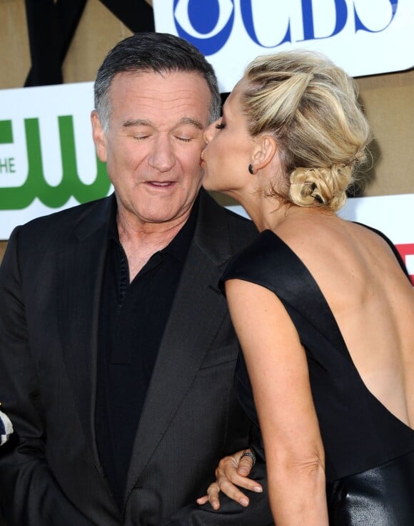 Robin Williams et Sarah Michelle Gellar à Los Angeles le 29 juillet 2013