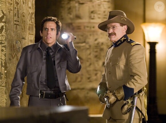 Image du film La Nuit au musée avec Ben Stiller et Robin Williams
