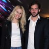 MICHELLE HUNZIKER ET TOMASO TRUSSARDI - SOIREE ANIMALIER CENTRO DINO FERRARI AU CAFE JUST CAVALLI A MILAN LE 13 MARS 2012