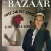 Lauren Bacall en couverture de Harper's Bazaar