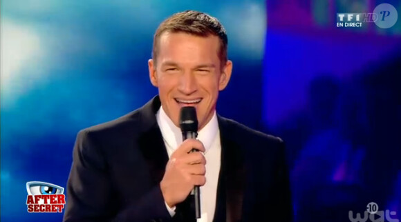 Benjamin Castaldi présente l'After Secret, le vendredi 8 août 2014 sur TF1.