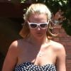 Britney Spears va déjeuner dans un restaurant de Thousand Oaks, le 13 août 2014.
