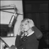 Sylvie Vartan en studio dans les années 1960