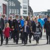 Le prince Frederik et la princesse Mary de Danemark étaient en tournée officielle au Groenland du 1er au 8 août 2014 avec leurs enfants Christian, Isabella, Vincent et Josephine.