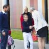 La princesse Ingrid Alexandra de Norvège, accueillie par la directrice, a fait sa rentrée scolaire à l'Oslo International School le 19 août 2014. La fillette de 10 ans était accompagnée par son père le prince Haakon, sa mère la princesse Mette-Marit (qui fêtait ses 41 ans le même jour), sa grand-mère Marit Tjessem et son frère le prince Sverre Magnus, qui rentrait le même jour à l'Oslo Montessori School, également un établissement privé.
