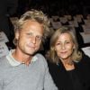 Claire Chazal et Arnaud Lemaire au Théâtre du Châtelet à Paris, le 24 octobre 2011.