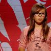Mélina dans The Voice Kids sur TF1. Episode 1 diffusé le samedi 23 août 2014 sur TF1.