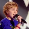 Benjamin dans The Voice Kids sur TF1. Episode 1 diffusé le samedi 23 août 2014 sur TF1.