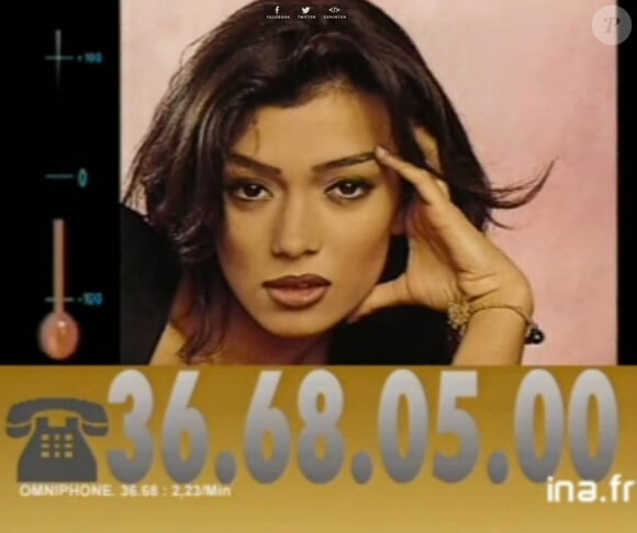 Publicité de Tabatha Cash dans les années 90