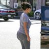 Kim Kardashian quitte son hôtel avec sa fille North et sa mère Kris jenner après avoir passé du temps à San Diego. Le 23 août 2014. 