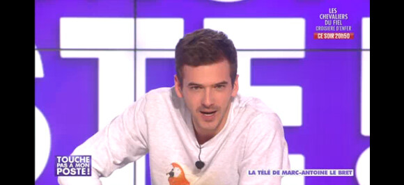 Marc-Antoine Le Bret en Nicolas Bedos dans TPMP le vendredi 11 avril 2014 sur D8