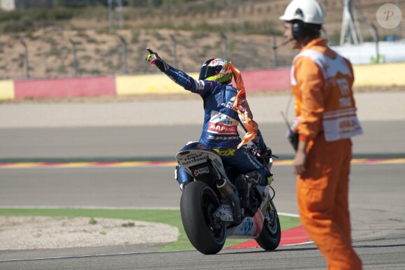 Aleix Espargaro à Aragon, le 30 septembre 2012. 