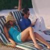 Gyselle et Eric dans L'Île de la Tentation saison 5, en 2006 sur TF1.