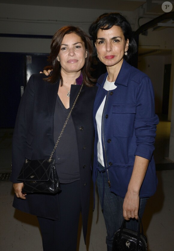 Nadia Copé et Rachida Dati au concert de Patrick Bruel à Bercy le 22 juin 2013 à Paris