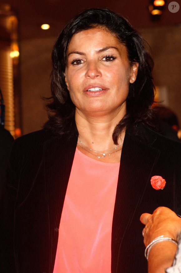 Nadia Copé lors d'un Café Politique organisé par Jean Sarkozy à Neuilly-sur-Seine, le 4 septembre 2012