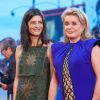 Catherine Deneuve et sa fille Chiara - Première du film "3 Coeurs" lors du 71e festival international du film de Venise, le 30 août 2014.
