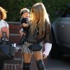 Josh Duhamel et Fergie fêtent le premier anniversaire de leur fils Axl à Brentwood, le 30 août 2014. 