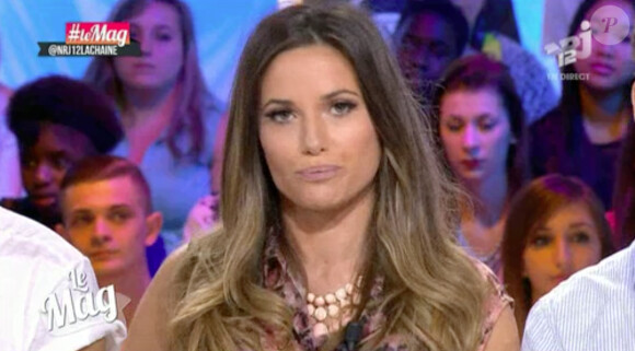 Capucine dévoile les raisons de la dispute entre Sacha et Eddy sur le plateau de l'"After Secret" (TF1). Le "Mag" d'NRJ12, le 1er septembre 2014.