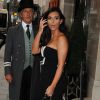 Kim Kardashian quitte l'hôtel Claridge's à Londres, le 3 septembre 2014.