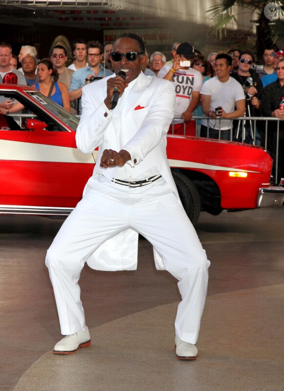 Antonio Fargas, aka Huggy les bons tuyaux, lors du Festival Knight Rider à Las Vegas sur Fremont Street Experience, le 18 mai 2012