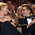  Scarlett Johansson et son Romain Dauriac lors du 70e Festival du Film de Venise, le 3 septembre 2013. 