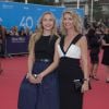 Alexandra Lamy et sa fille Chloé Jouannet - Cérémonie d'ouverture du 40e Festival du cinéma americain de Deauville le 5 septembre 2014.