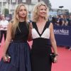 Alexandra Lamy et sa fille Chloé Jouannet - Cérémonie d'ouverture du 40e Festival du cinéma americain de Deauville le 5 septembre 2014.