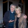 Claude Lelouch et Danièle Thompson lors de la soirée d'ouverture du Restaurant Victoria 1836, situé au 12 rue de Presbourg, dans le 16e arrondissement de Paris, le 4 septembre 2014.