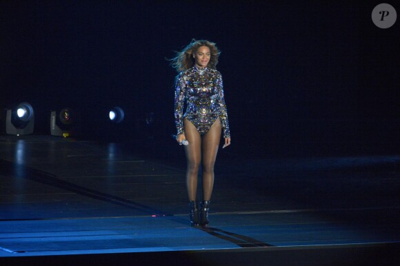 Beyoncé lors des MTV Video Music Awards à Los Angeles, le 24 août 2014.