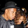 Jay-Z et son épouse Beyoncé Knowles à Los Angeles, le 31 août 2014.