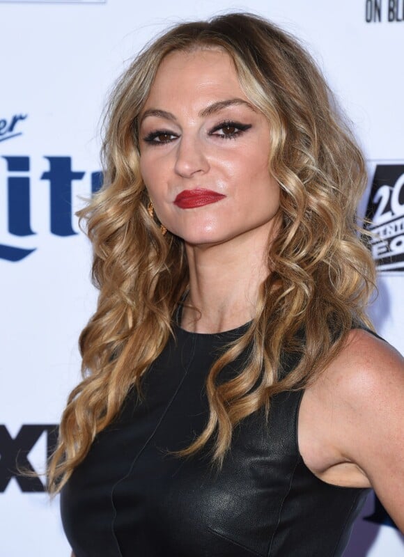 Drea De Matteo à la soirée de lancement de la 7e saison de Sons Of Anarchy au TCL Chinese Theatre à Hollywood, Los Angeles, le 6 septembre 2014