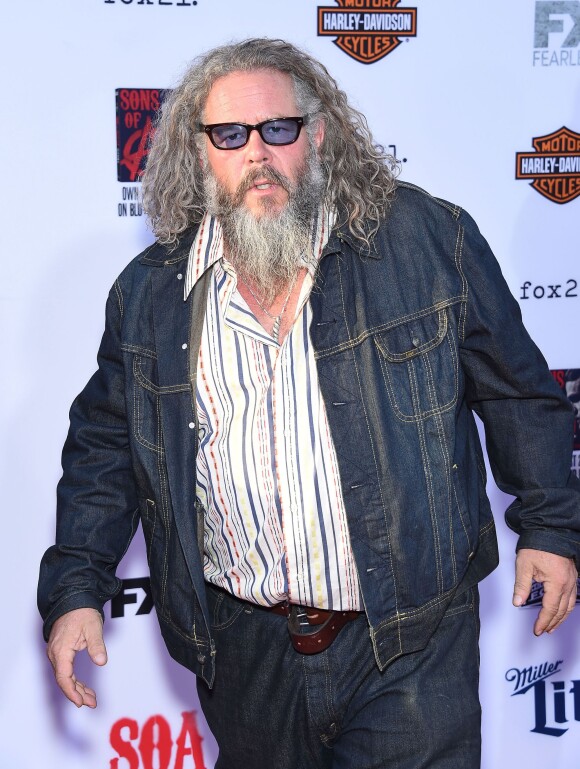 Mark Boone Junior à la soirée de lancement de la 7e saison de Sons Of Anarchy au TCL Chinese Theatre à Hollywood, Los Angeles, le 6 septembre 2014