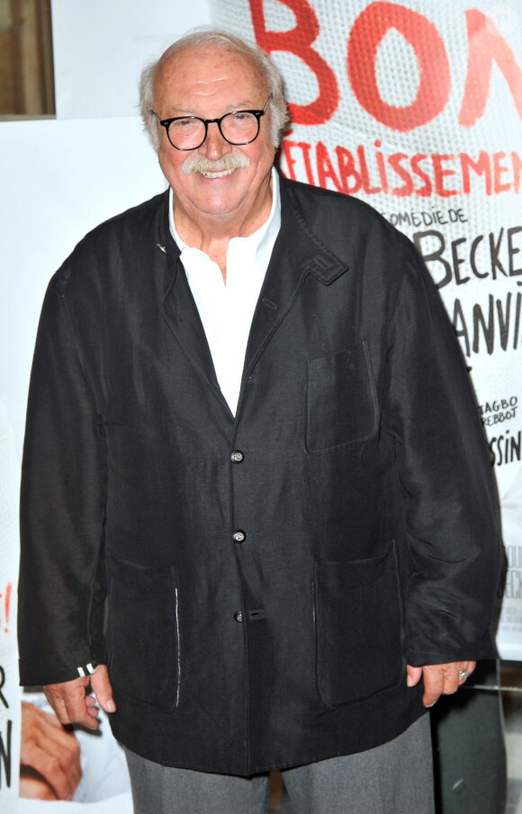 Le réalisateur Jean Becker - Avant-première du film Bon Rétablissement ! au théatre Edouard VII à Paris le 8 septembre 2014.