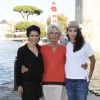 Sabrina Ouazani, Rachida Brakni et Christine Miller Wagner - Ouverture du 16e Festival de fiction TV de La Rochelle, le 10 septembre 2014