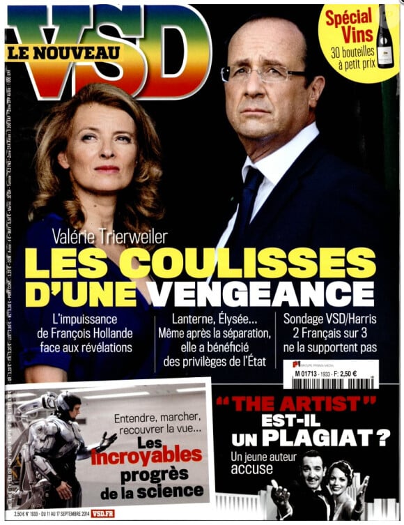 Le magazine VSD, en kiosques le 11 septembre 2014.