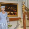 La reine Margrethe II de Danemark le 11 septembre 2014 lors de l'inauguration du nouveau musée de la Musique dans les anciens locaux de Radio Danemark.