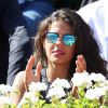 Noura, compagne de Jo-Wilfried Tsonga, à Paris le 12 septembre 2014 lors de la demi-finale de la Coupe Davis entre la France et la Republique Tchèque à Roland-Garros