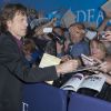 Mick Jagger au 40e Festival de Deauville le 12 septembre 2014 pour la projection en avant-première de Get On Up, le biopic sur James Brown qu'il a coproduit.